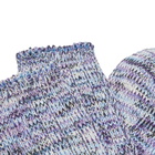 Anonymous Ism 5 Colour Mix Crew Sock in Purple Melange