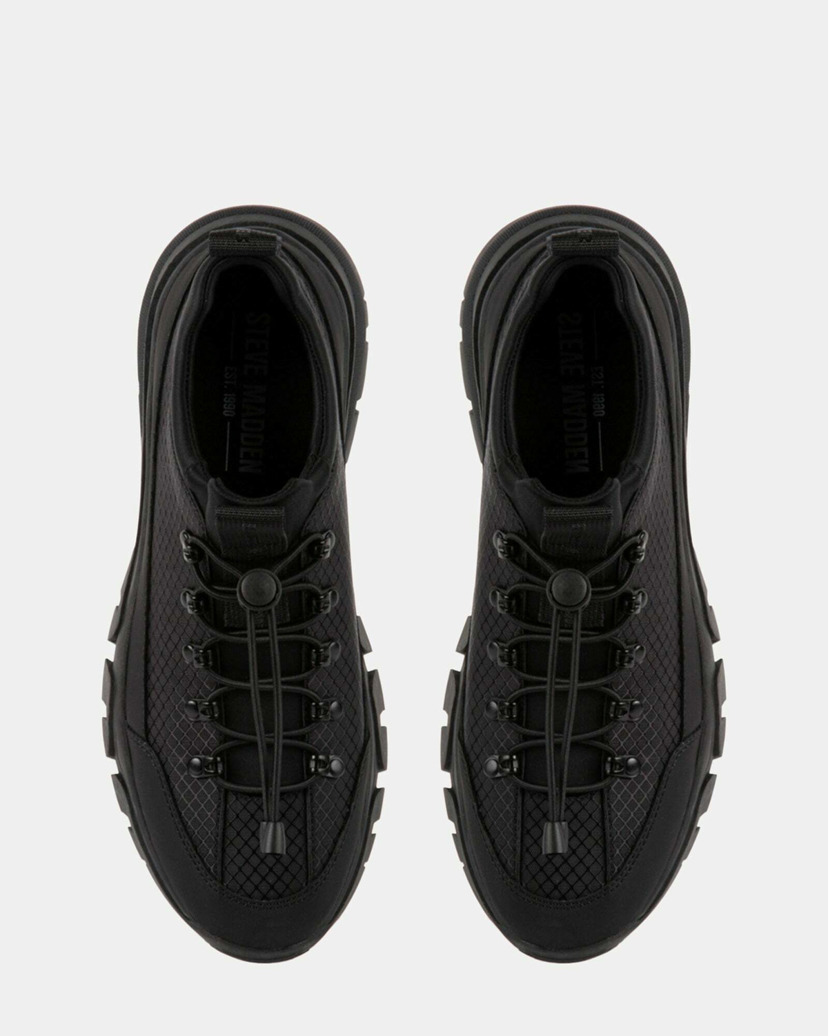 Steve Madden Kraave Casual Shoes in Black Fabric