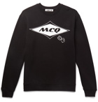 McQ Alexander McQueen - Printed Loopback Cotton-Jersey Sweatshirt - Men - Black