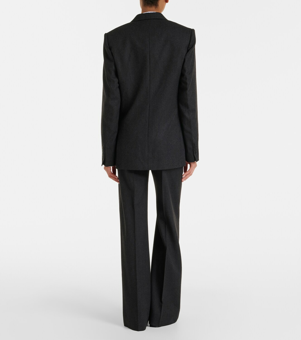 Victoria Beckham Alina virgin wool flared pants