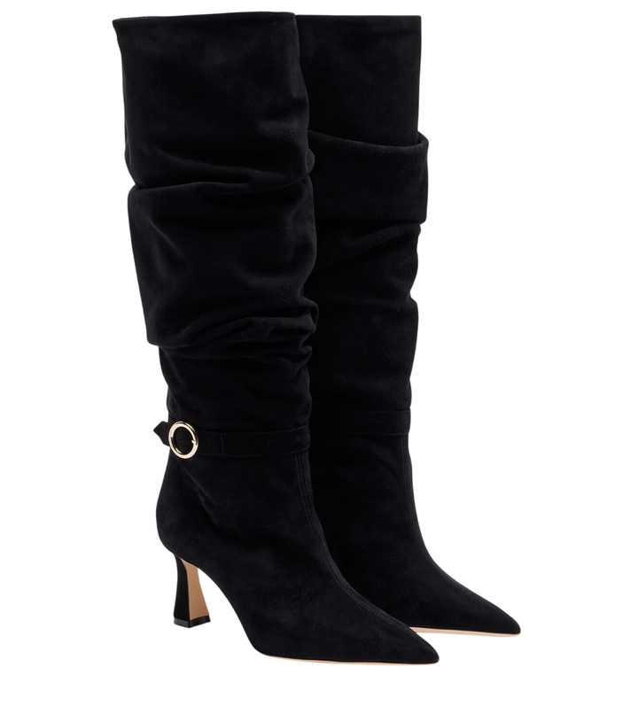 Photo: Malone Souliers Melina 70 suede knee-high boots