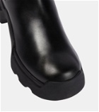 Proenza Schouler Stomp leather ankle boots