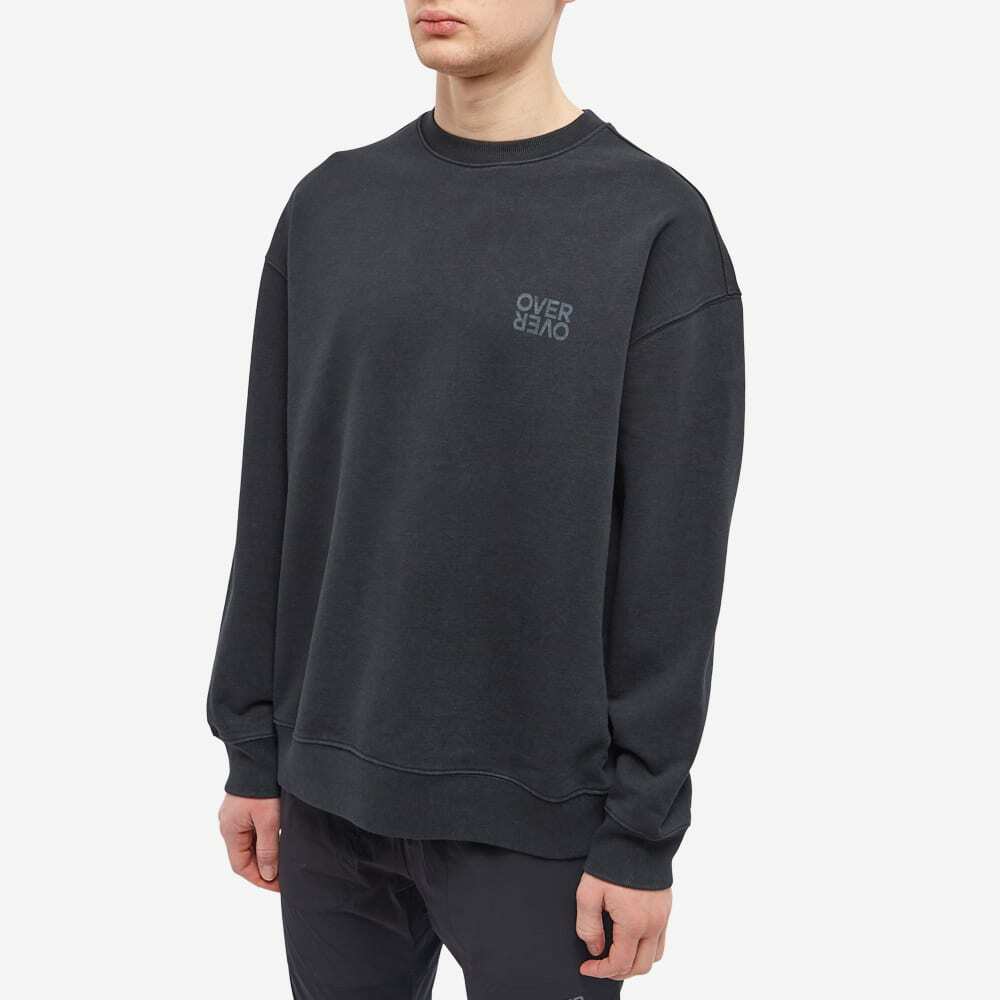 Over Over Men's Easy Crew Sweat in Black