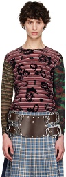 Chopova Lowena Multicolor Peggy Long Sleeve T-Shirt