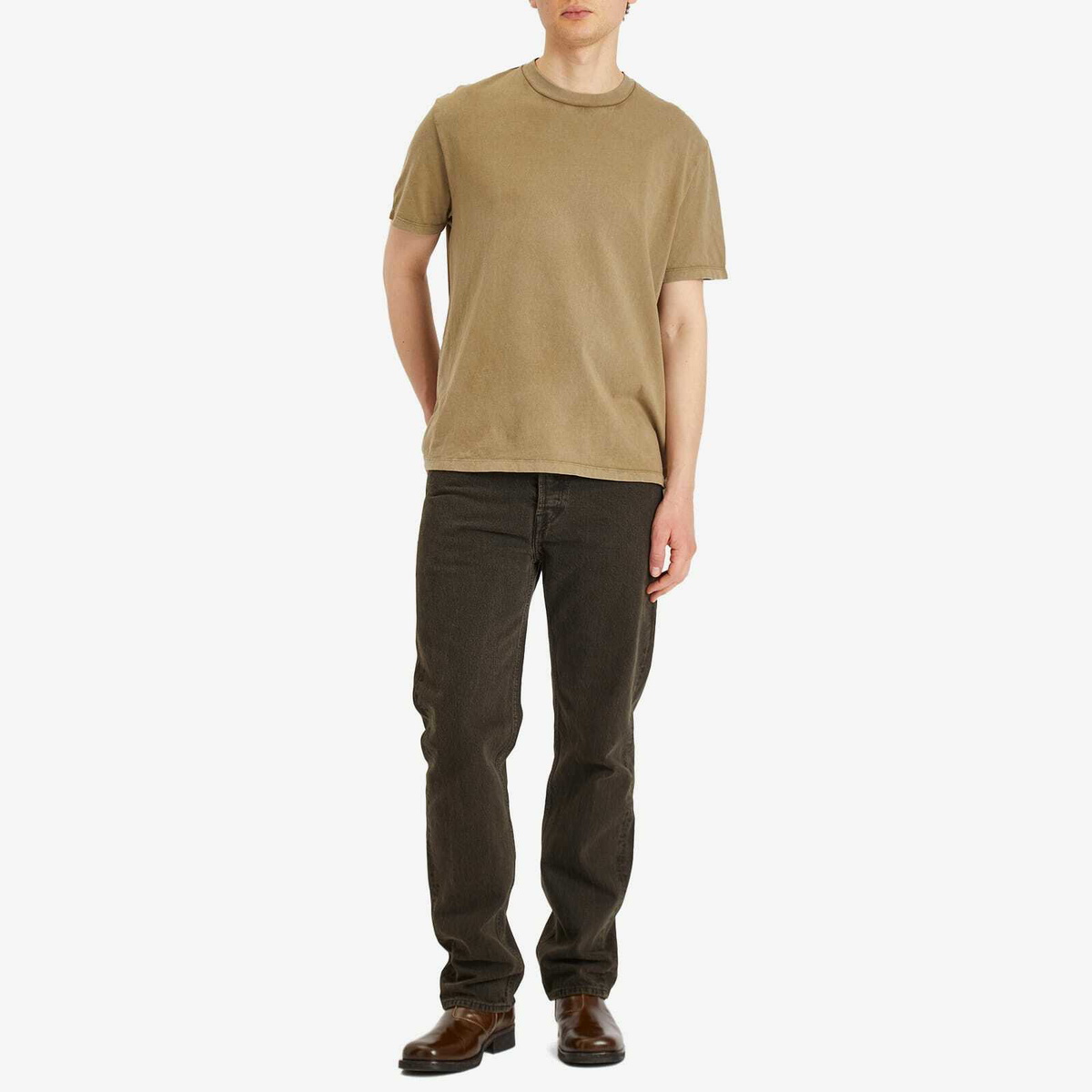 Our Legacy Men's First Cut Jeans in Kamari Black Chain Twill Our