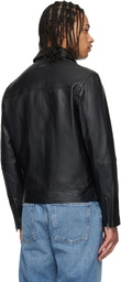 BOSS Black Regular Fit Nappa Leather Jacket