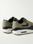Nike - Air Max 1 SC Suede, Mesh and Leather Sneakers - Green