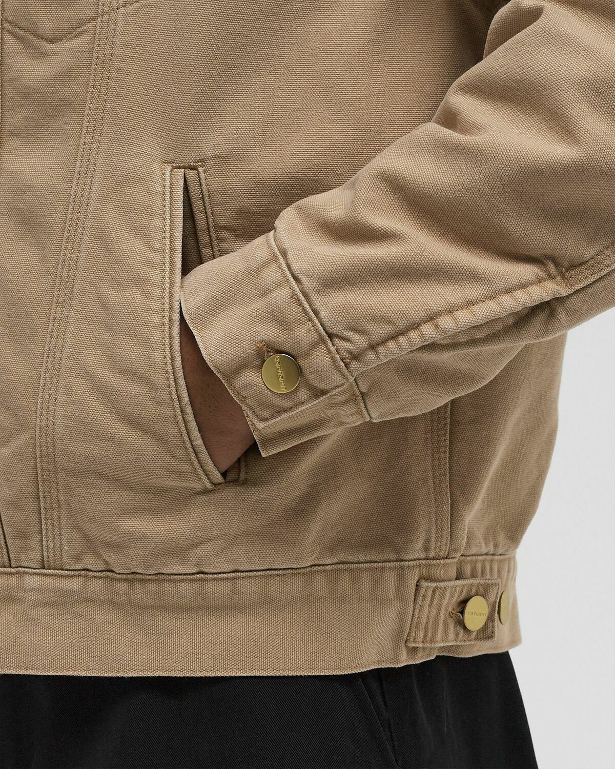 Carhartt WIP Dayton Trucker Jacket Brown Mens Denim Jackets