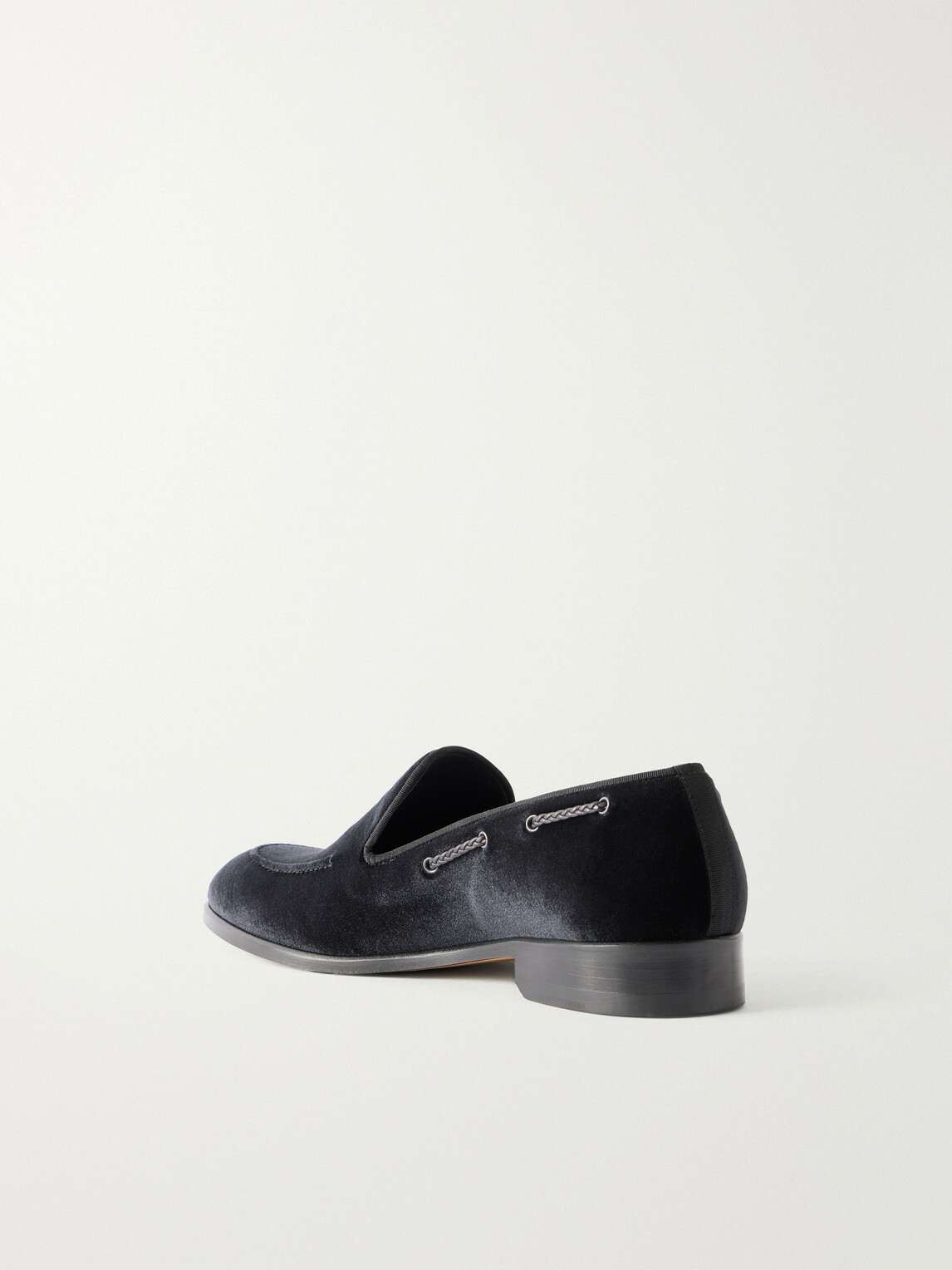 Mr P. - Velvet Loafers - Black