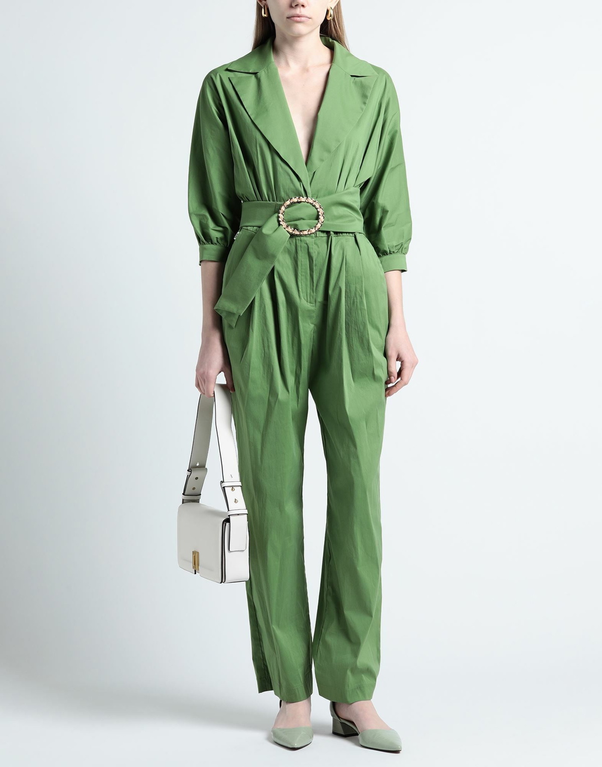 Jijil Womens Jumpsuit in Green