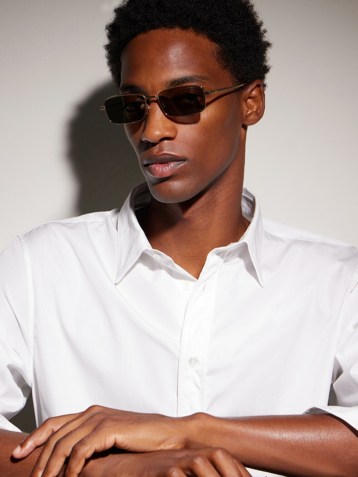 Dior Eyewear - DiorBlackSuit S21U Square-Frame Gold-Tone Sunglasses