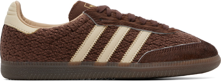 Photo: adidas Originals Brown Samba OG Sneakers