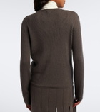 Lisa Yang Abeena cotton and cashmere cardigan