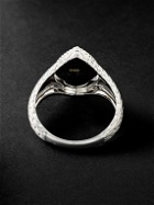 Yvonne Léon - White Gold Diamond Ring - Silver