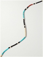 Mikia - Silver Multi-Stone Beaded Necklace