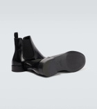 Giorgio Armani Leather Chelsea boots