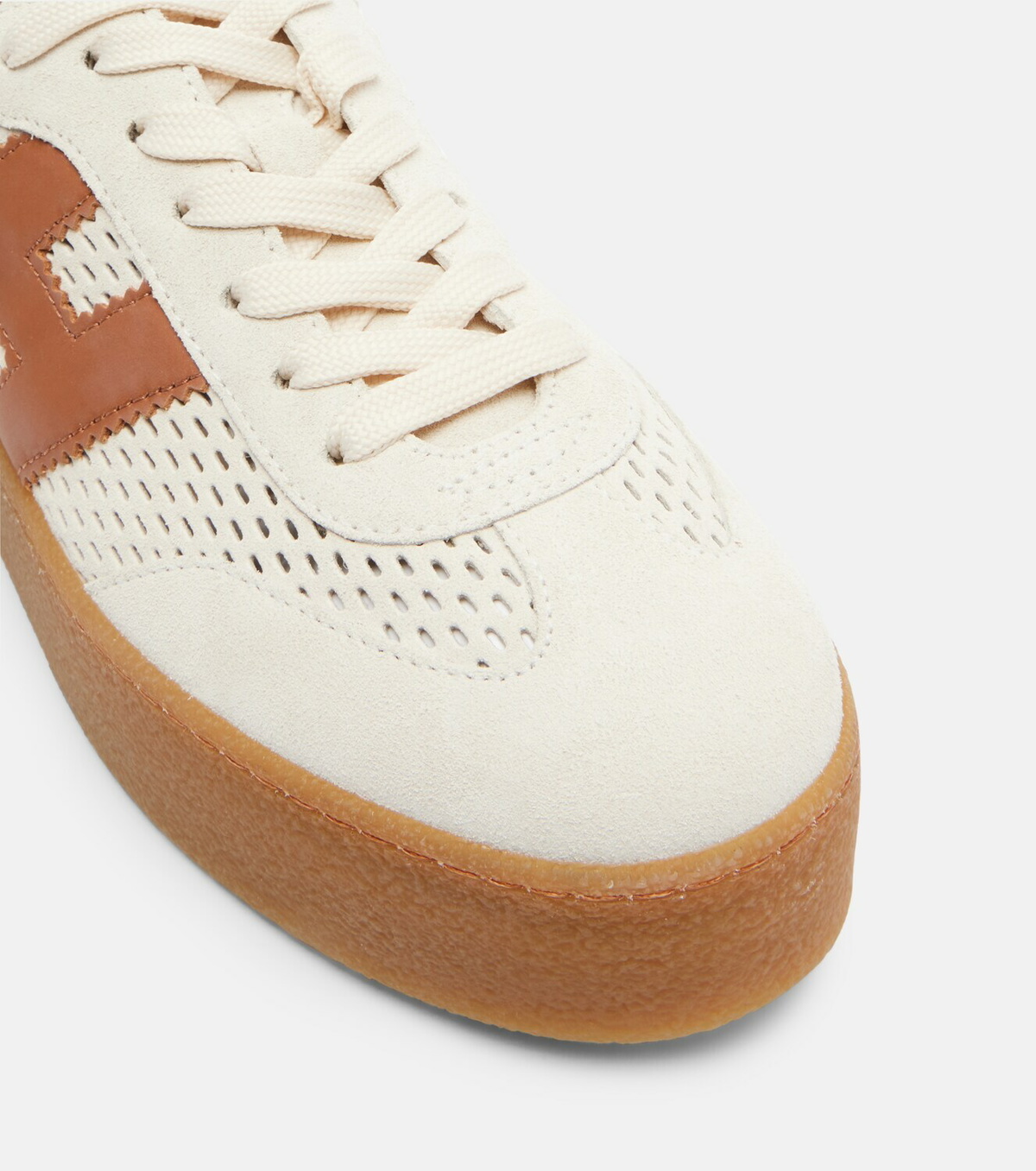 Hogan H698 suede platform mules