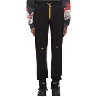 Pyer Moss Black College Slouch Lounge Pants