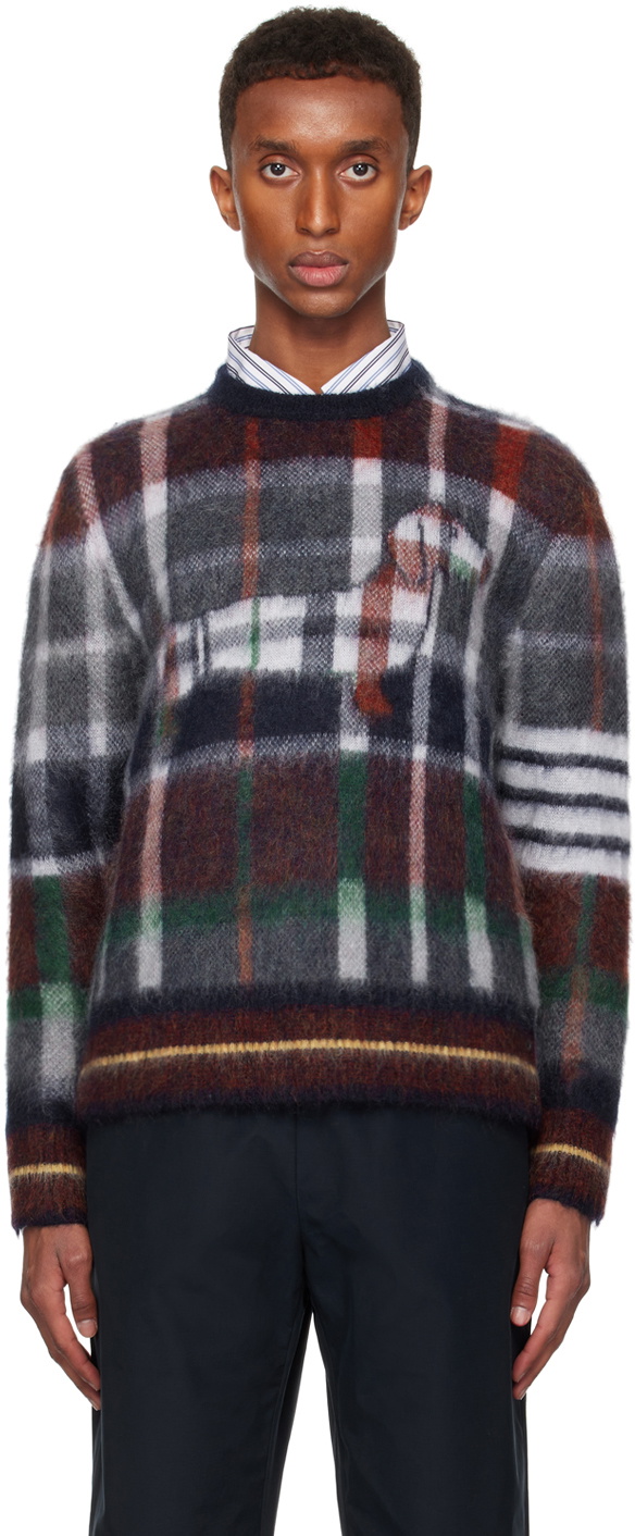 Thom Browne Multicolor Hector 4-Bar Sweater Thom Browne