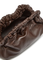 Mansur Gavriel Cloud Mini Leather Clutch - Chocolate - One Size