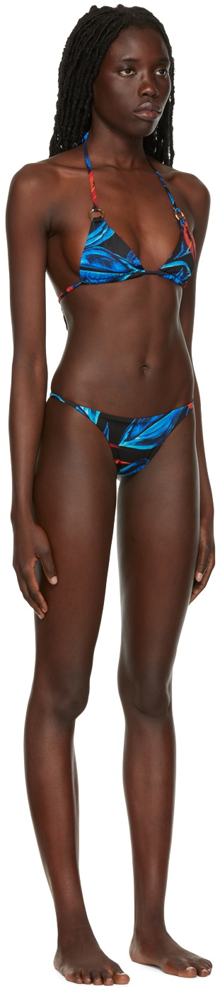 Louisa Ballou Blue Mini Ring Bikini