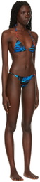 Louisa Ballou Blue Mini Ring Bikini
