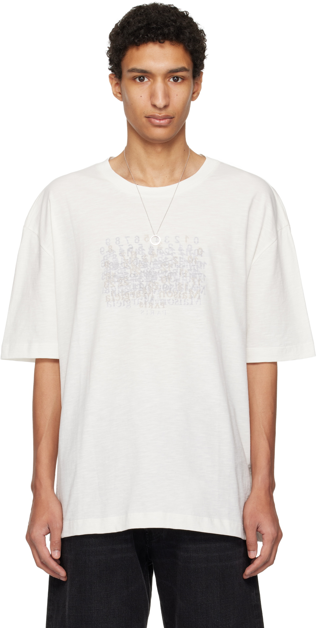 Maison Margiela - Garment-Dyed Cotton-Jersey T-Shirt - Men - Light
