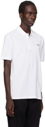 Hugo White Bonded Polo