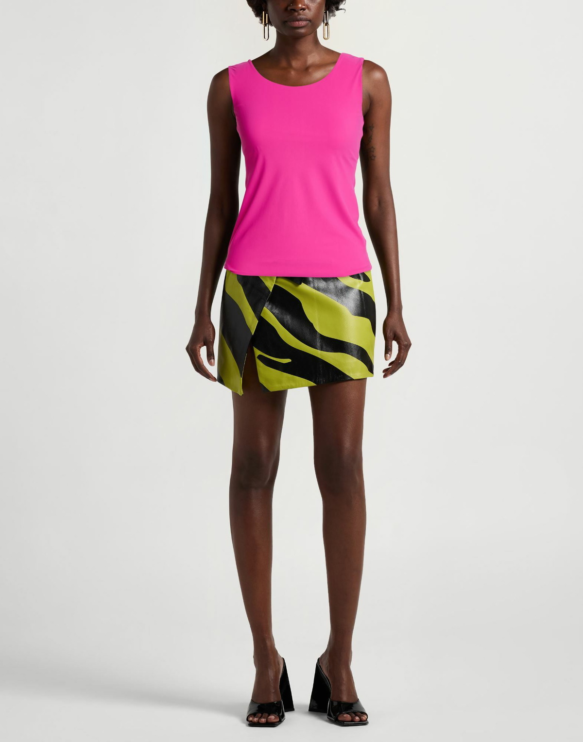 Chiara Boni La Petite Robe Womens Top Fuchsia