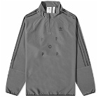 Adidas x POP Long Sleeve Thermal T-Shirt in Grey Six/Black