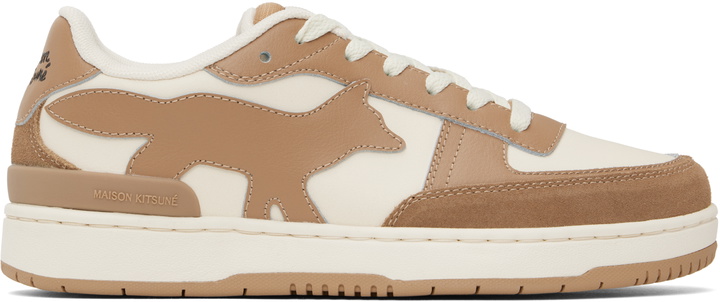 Photo: Maison Kitsuné Brown & Off-White Chiru Sneakers