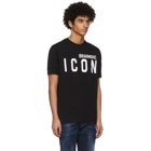 Dsquared2 Black Ibrahimovic Edition Icon T-Shirt