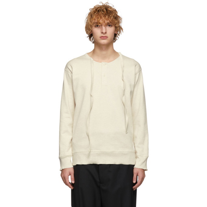 Photo: JW Anderson Off-White Knit Long Sleeve T-Shirt