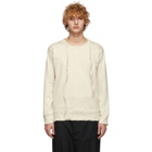 JW Anderson Off-White Knit Long Sleeve T-Shirt