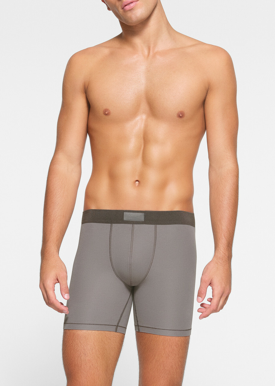 Skims Cotton-blend 5" Boxer Briefs set of Three Multicoloured 1