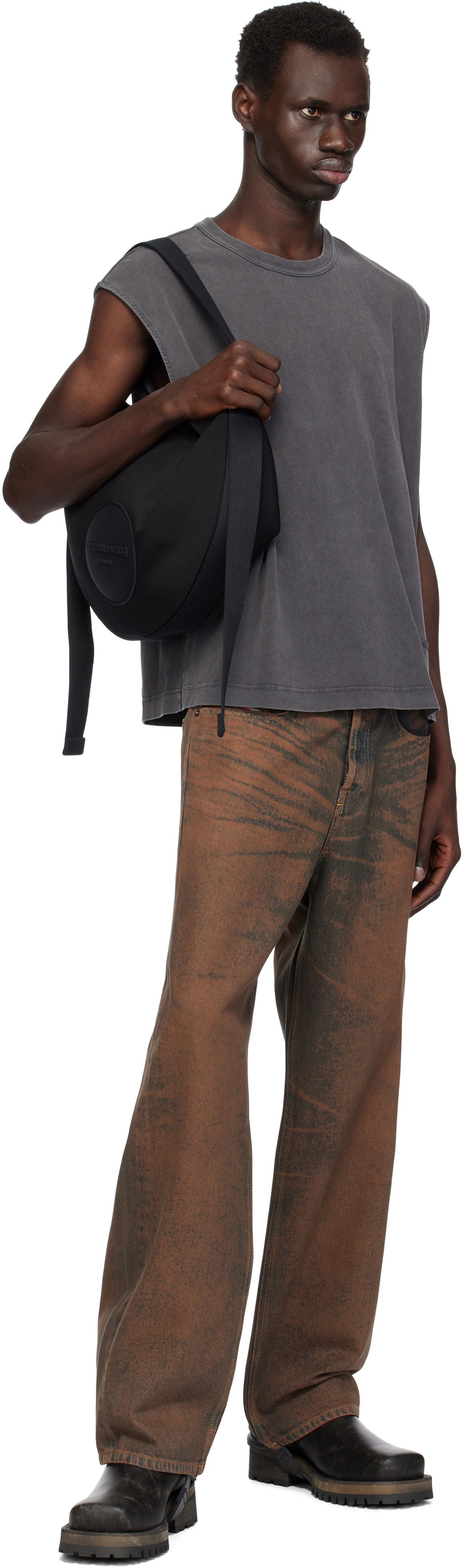 Alexander Wang ☆ブラック ラージ Bo クロスボディバッグ Alexander Wang Black Bo Large Crossbody Bag Alexander Wang