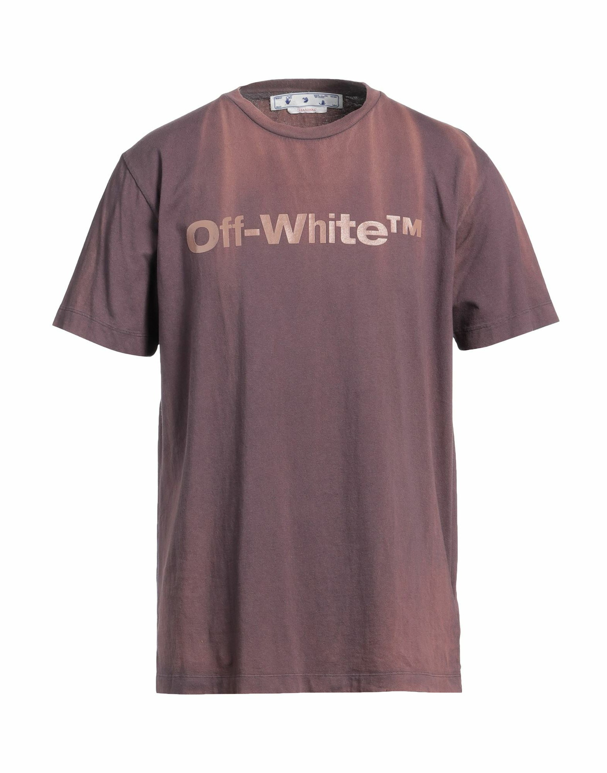 Off-white Mens T-shirt Plum