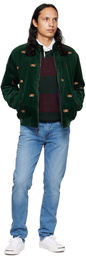 Polo Ralph Lauren Green Barracuda Bomber Jacket