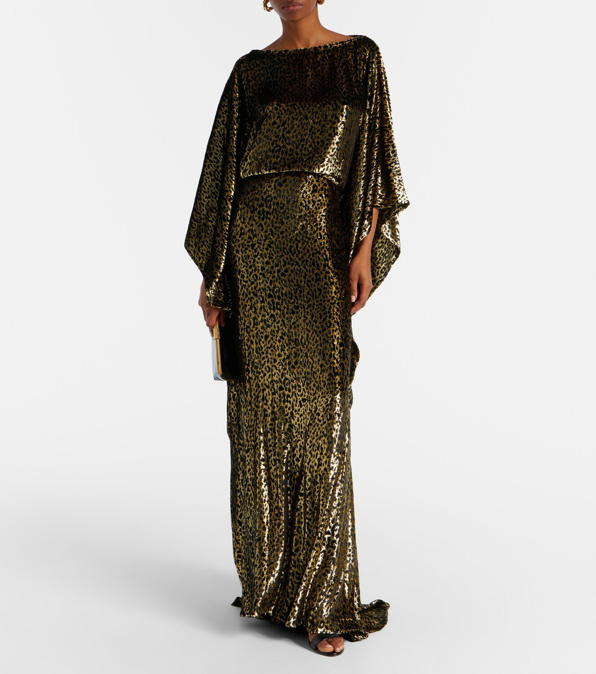 Roberto Cavalli Leopard-print kaftan