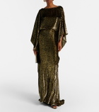 Roberto Cavalli Leopard-print kaftan