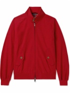 Baracuta - G9 Cotton-Blend Harrington Jacket - Red