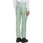 John Elliott Green Cotton Cargo Pants