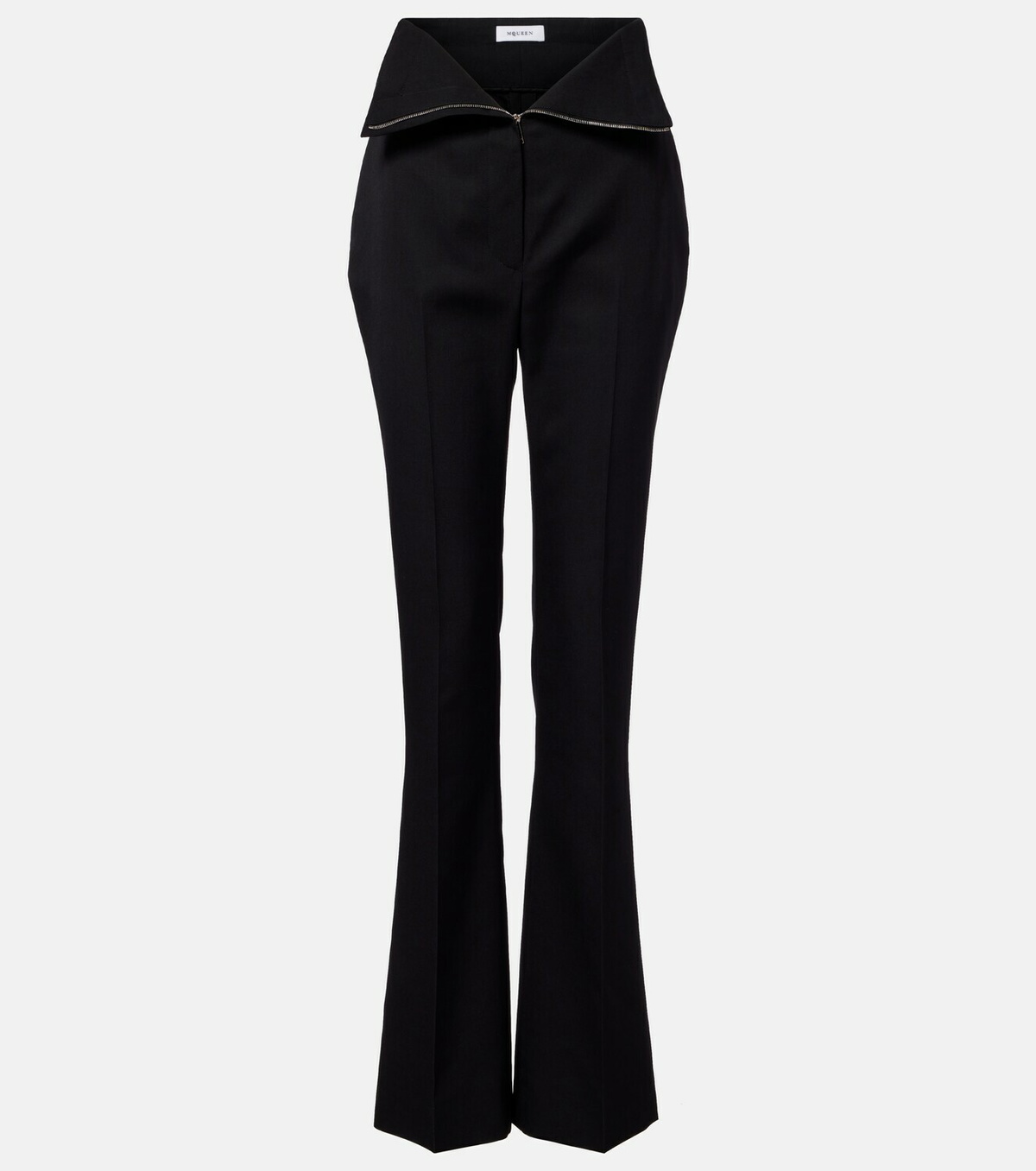 McQueen Wool bootcut pants