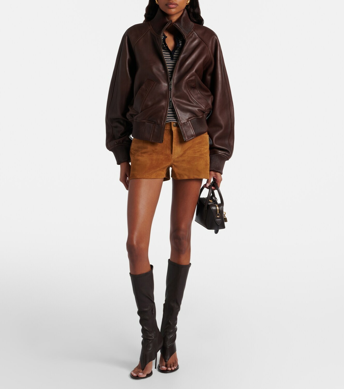7 For All Mankind Suede shorts