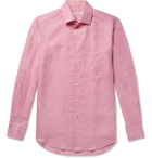 Loro Piana - Andre Slub Linen Shirt - Pink