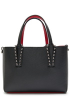 Christian Louboutin Cabata Mini Grained Leather Tote - Black - One Size