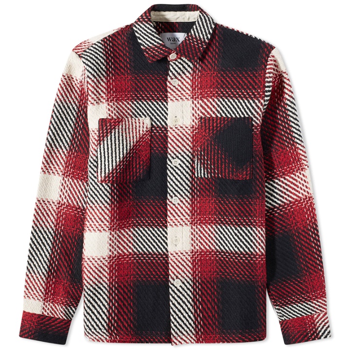 Photo: Wax London Men's Whiting Ombre Overshirt in Red