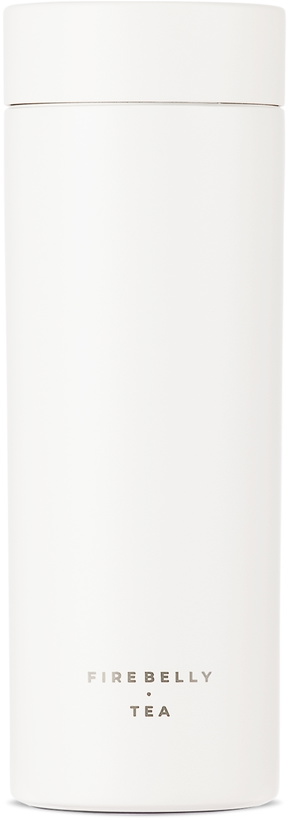 Photo: Firebelly Tea White Stop-Infusion Travel Mug, 470 mL