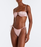 Montce Brazil ruched bikini bottoms