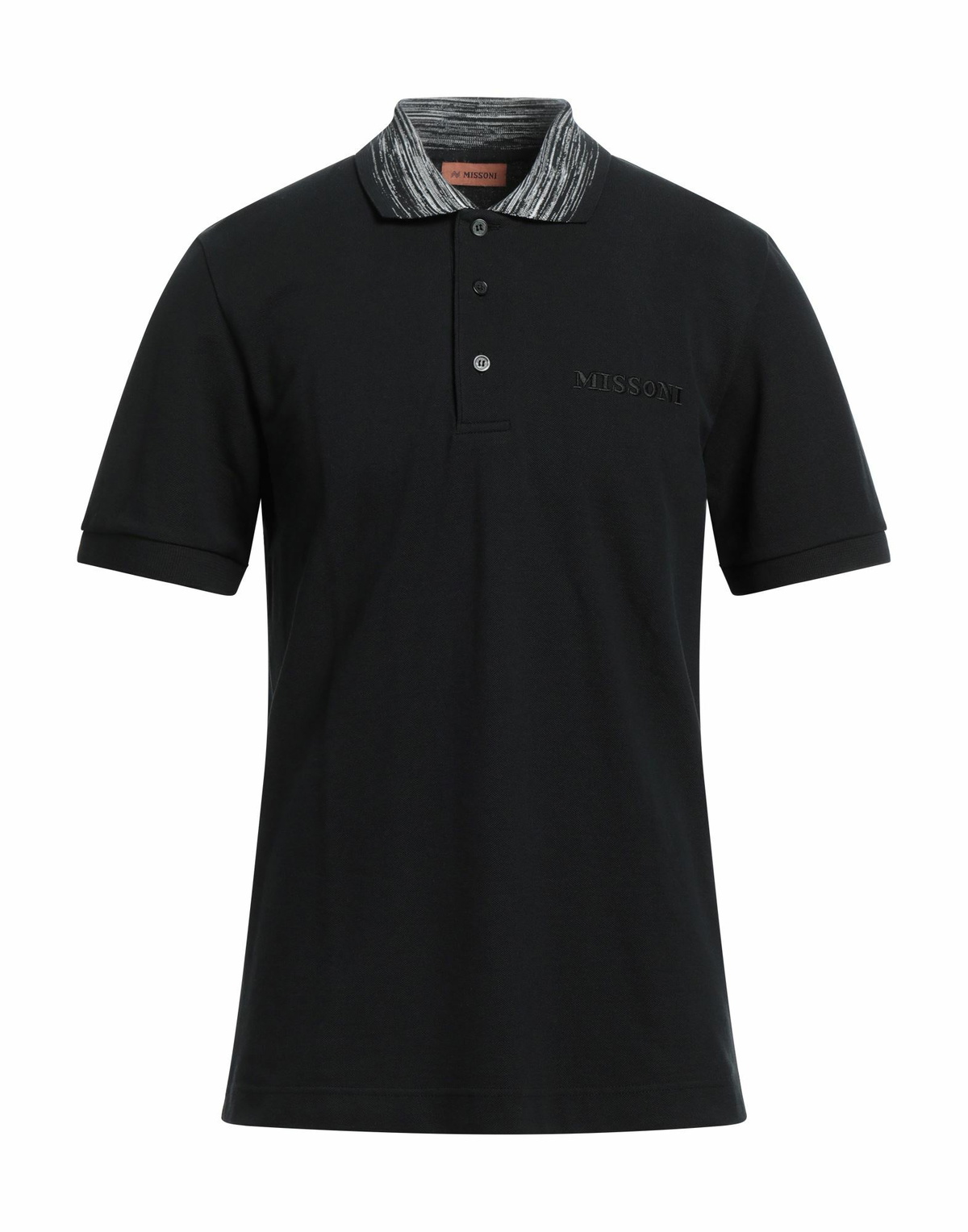 Missoni Mens Polo shirt in Black